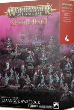 Age of Sigmar: Disciples of Tzeentch - Tzaangor Warflock - Spearhead