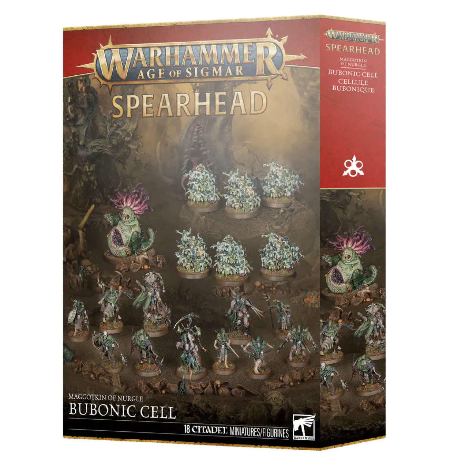 Age of Sigmar: Maggotkin of Nurgle - Bubonic Cell - Spearhead