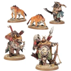 Age of Sigmar: Ogor Mawtribes - Hunters with Sabrefangs