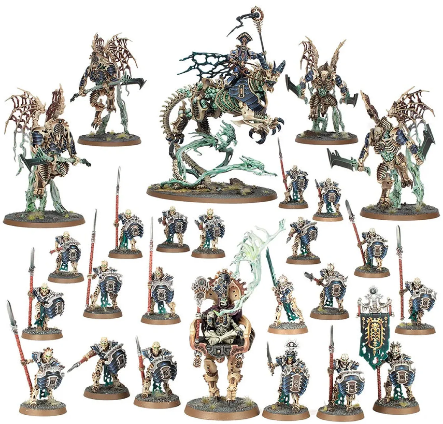 Age of Sigmar: Ossiarch Bonereapers - Null Myriad Phalanx