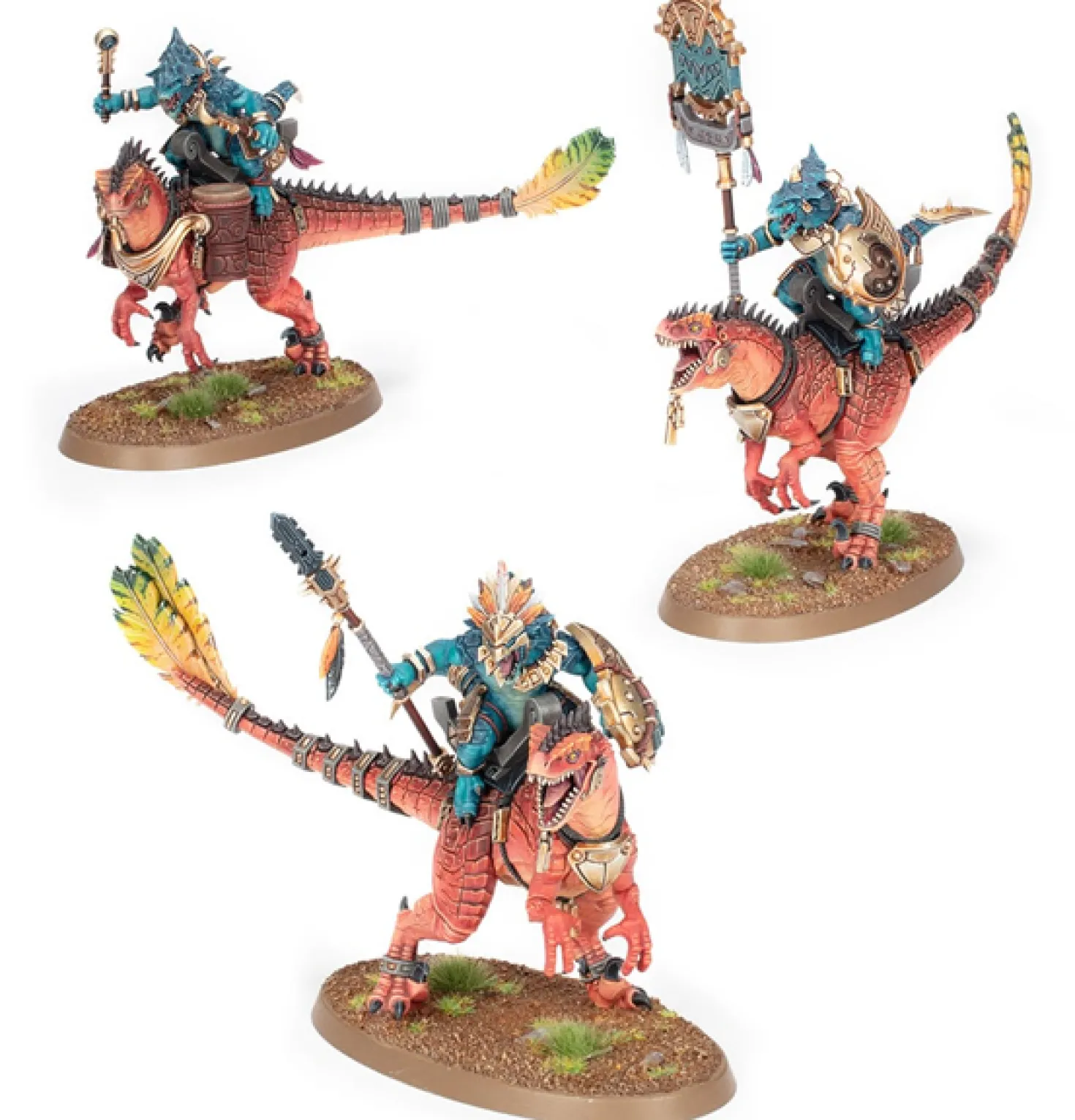 Age of Sigmar: Seraphon - Aggradon Lancers