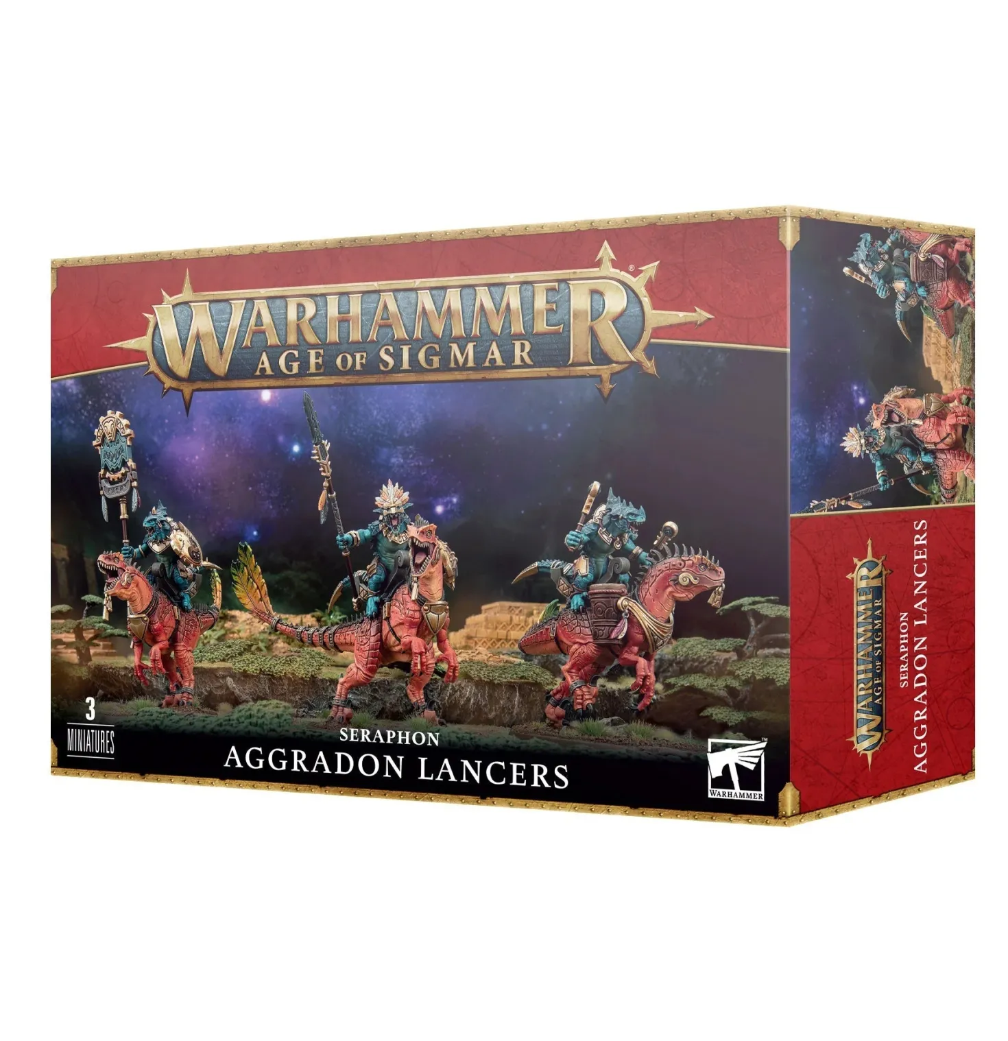 Age of Sigmar: Seraphon - Aggradon Lancers