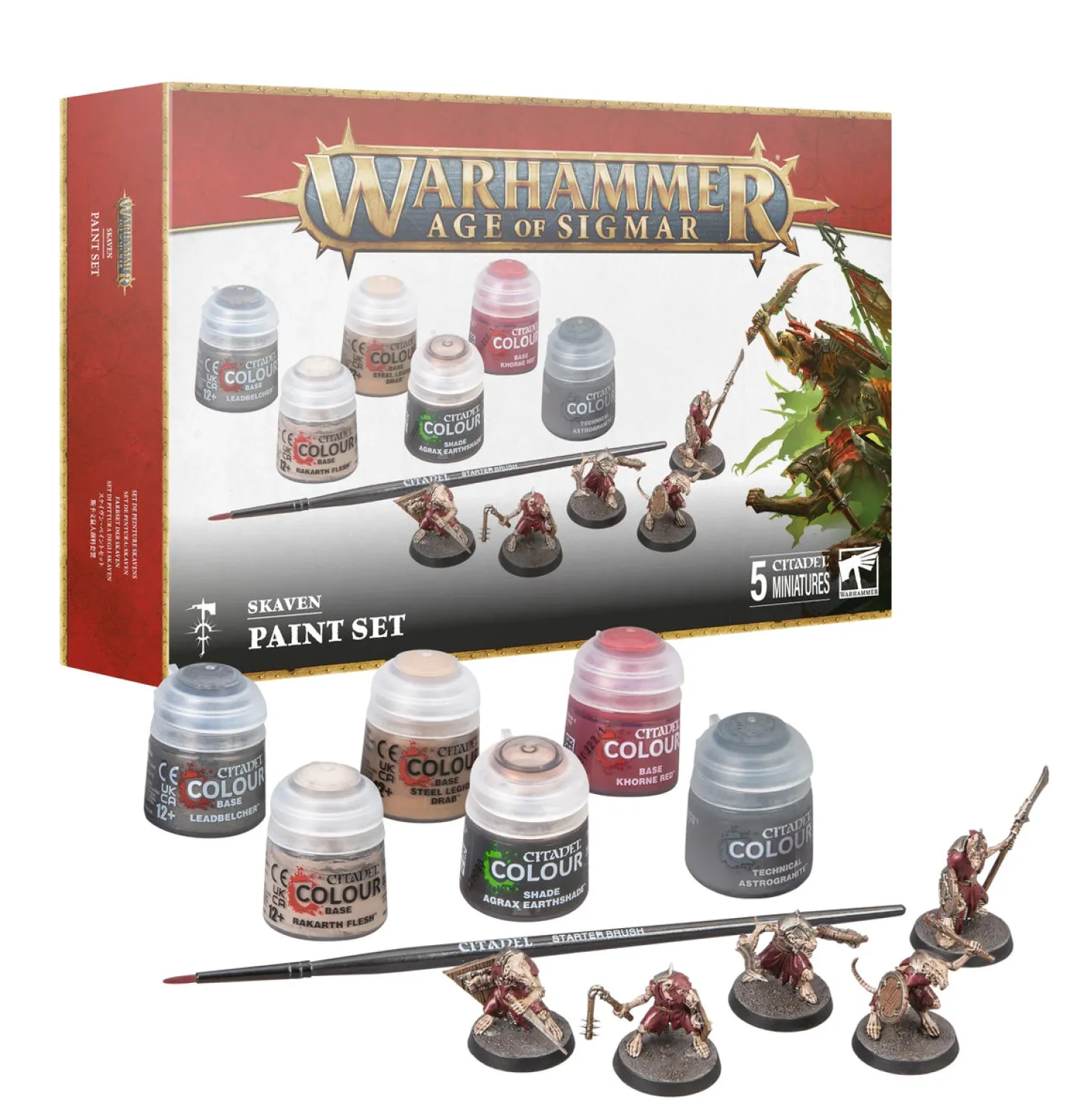 Age of Sigmar: Skaven Paint Set
