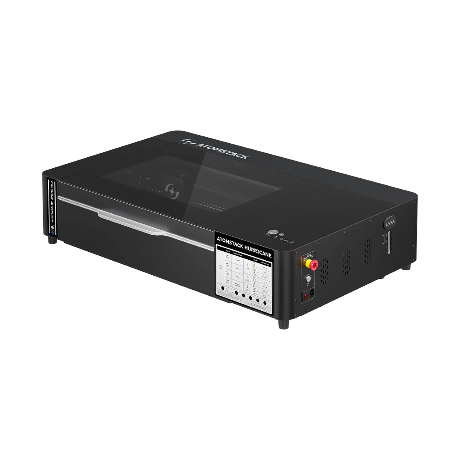 AtomStack - Hurricane Laser Cutter - 55 W CO2