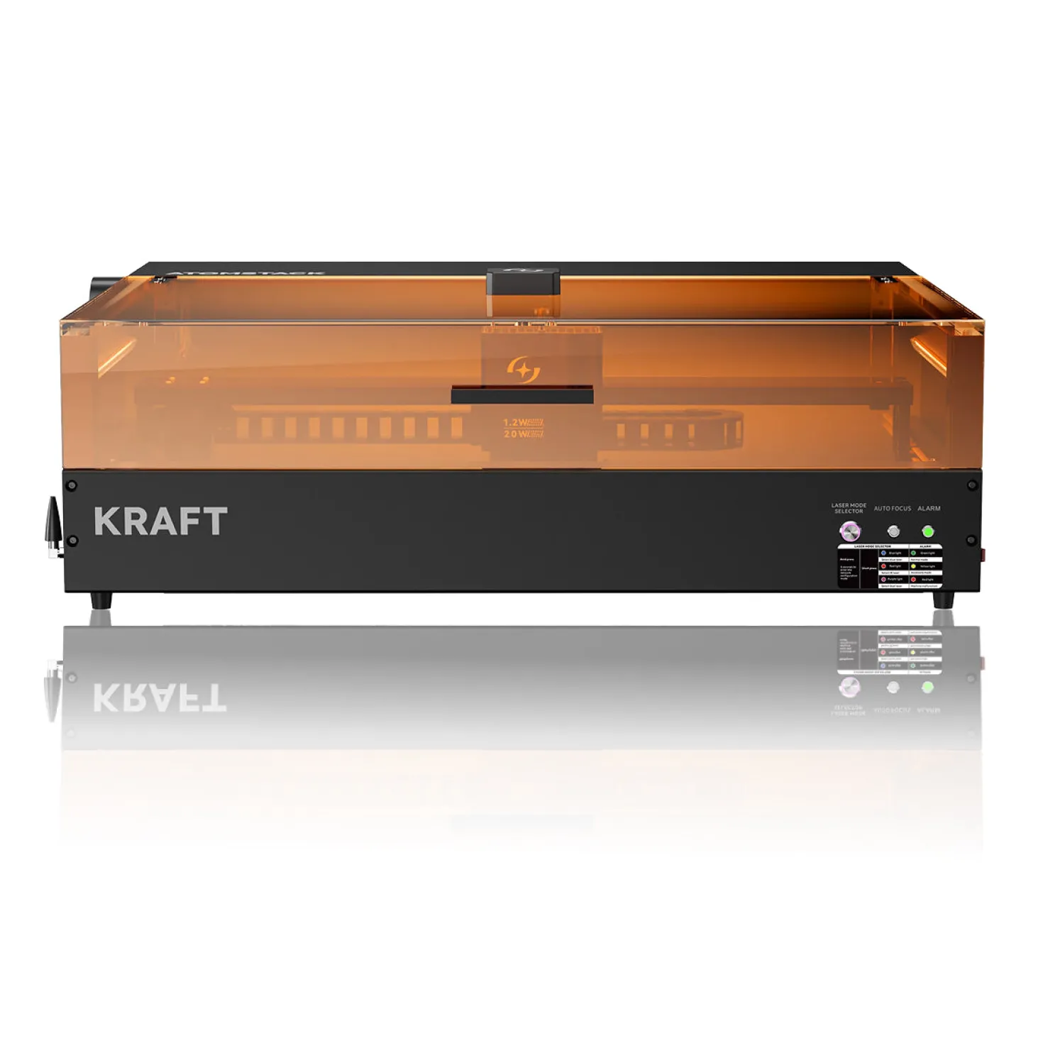 AtomStack - Kraft Dual-Laser Engraver - 20W Diode + 1.2W IR