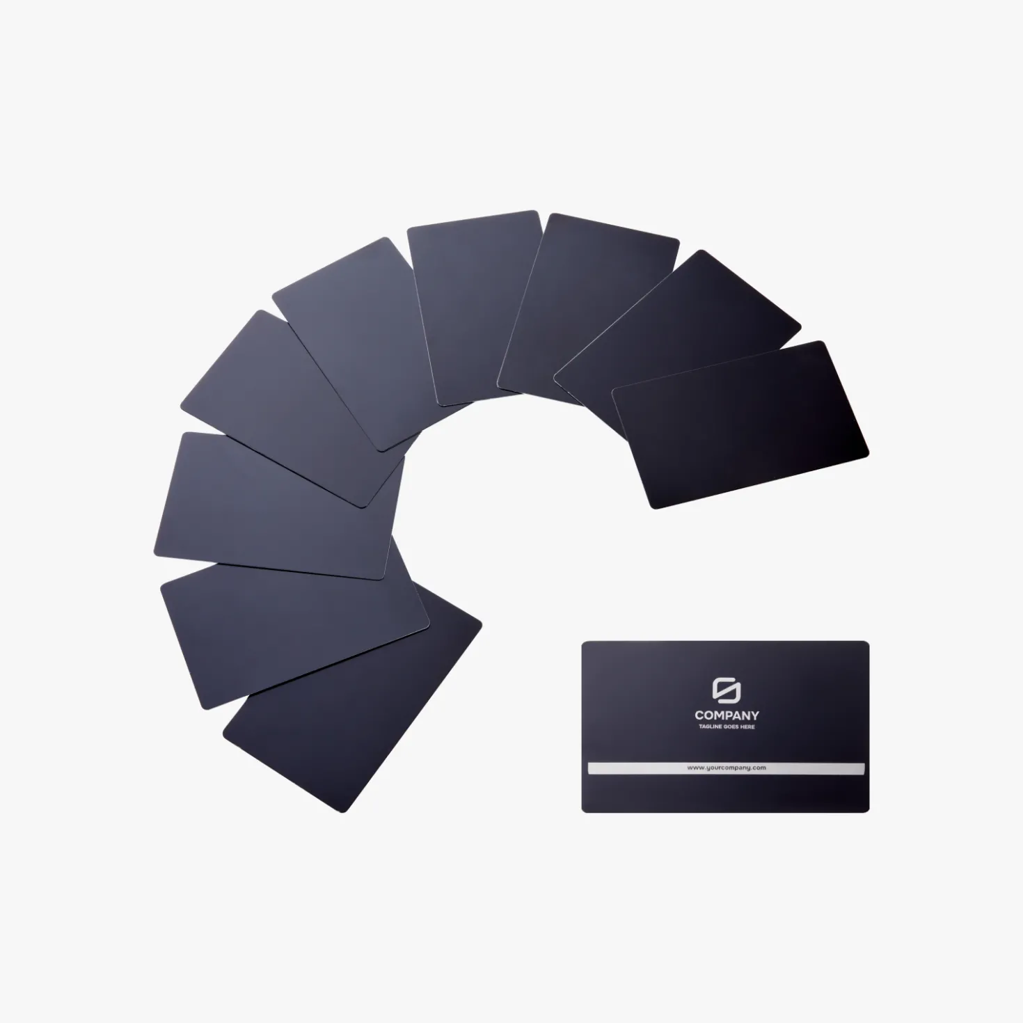 Bambu Lab - Aluminium Business Cards - Black (10pcs)
