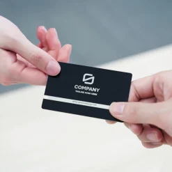 Bambu Lab - Aluminium Business Cards - Black (10pcs)