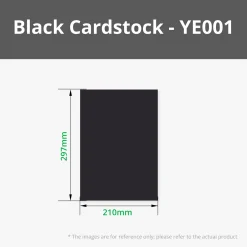 Bambu Lab - Black Cardstock (25pcs)