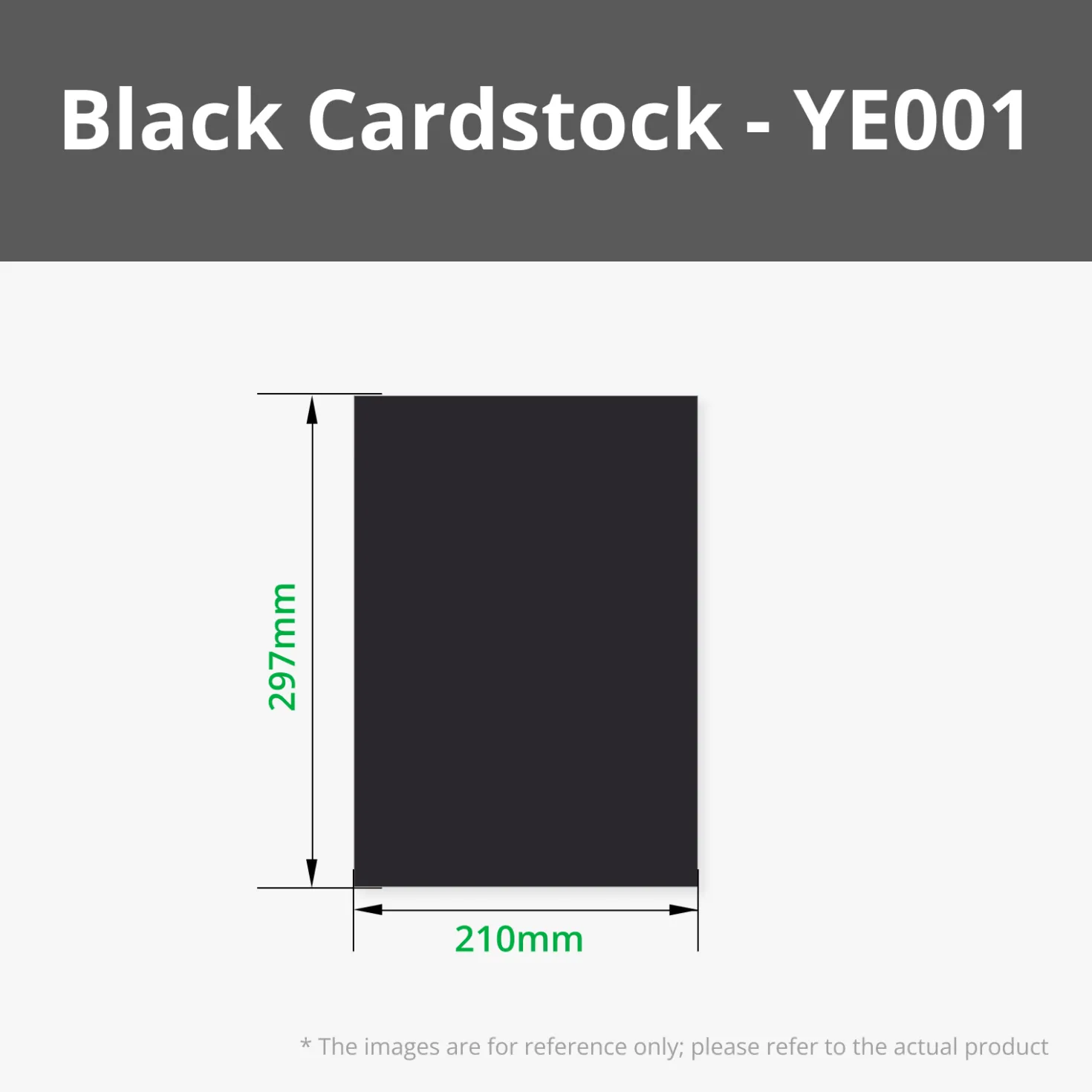Bambu Lab - Black Cardstock (25pcs)