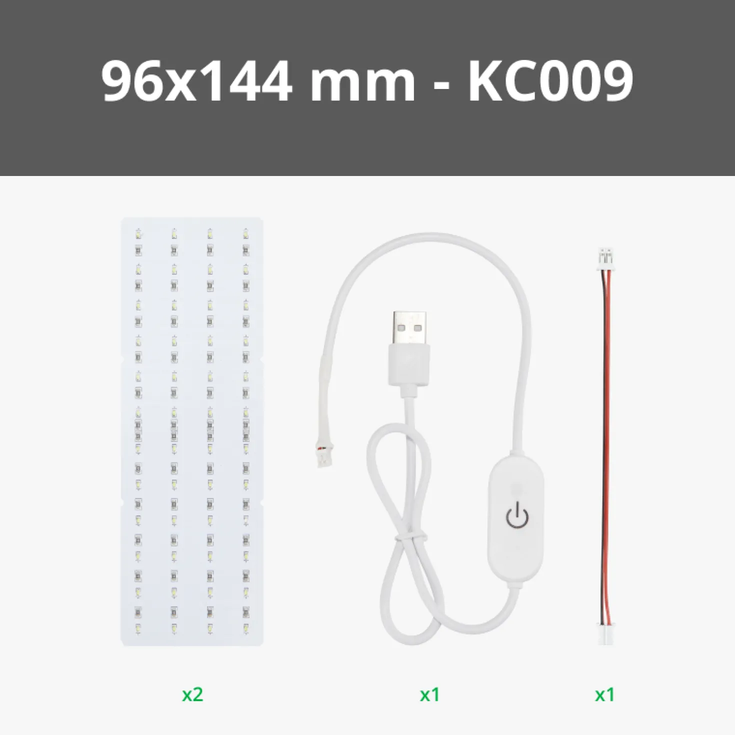 Bambu Lab - Lithophane LED Backlight Board Kit (2pcs)