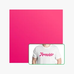 Bambu Lab - Matte Heat Transfer Vinyl - Neon Pink (10pcs)