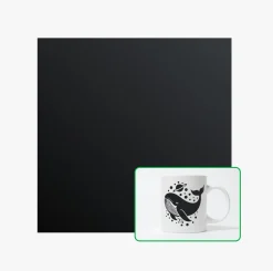 Bambu Lab - Matte Removable Adhesive Vinyl - Black (10pcs)