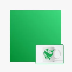 Bambu Lab - Matte Removable Adhesive Vinyl - Green (10pcs)