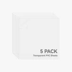 Bambu Lab - 0.3mm Transparent PVC Sheet (5pcs)