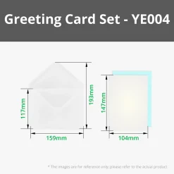 Bambu Lab - Pearlescent White Greeting Card Set (2pcs)