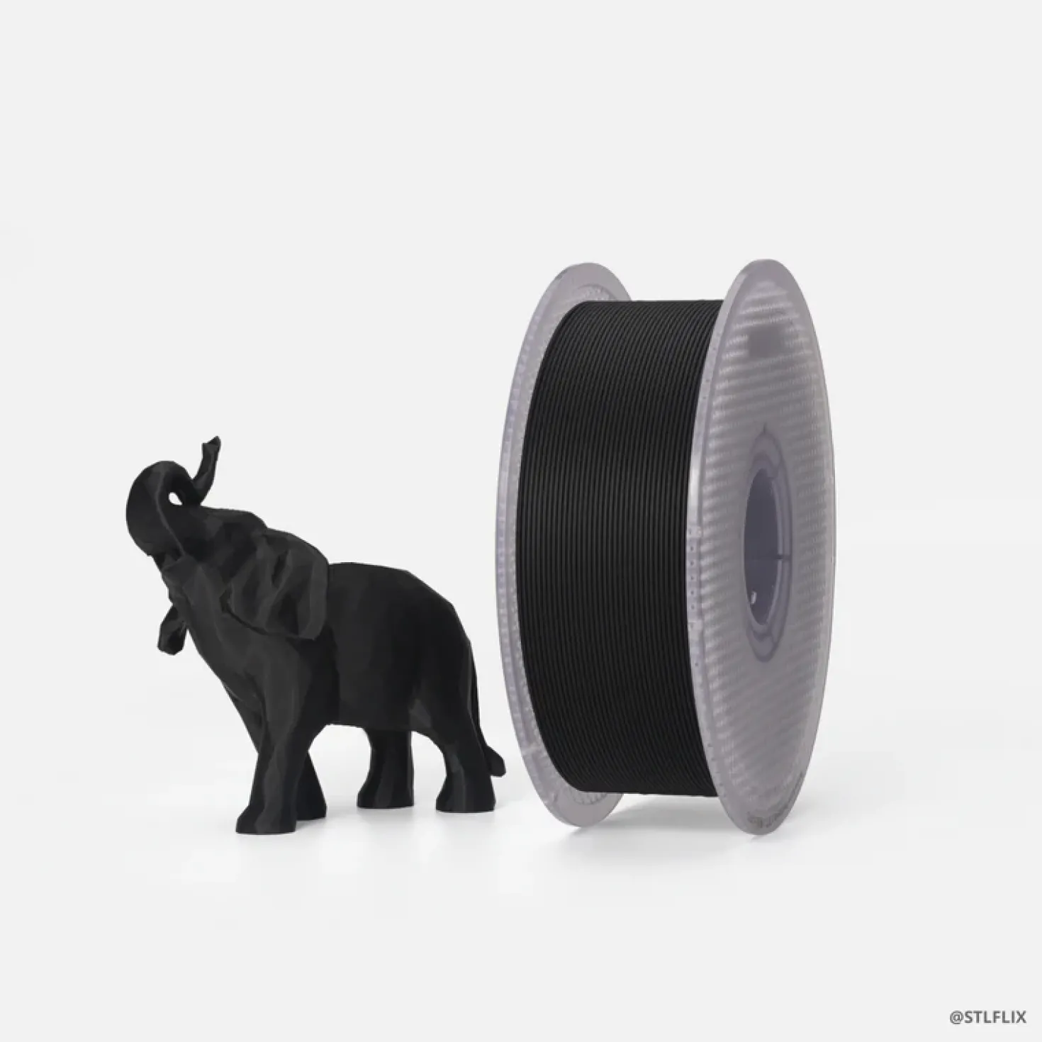 Bambu Lab - PLA-CF - Black - 1.75mm - 1kg
