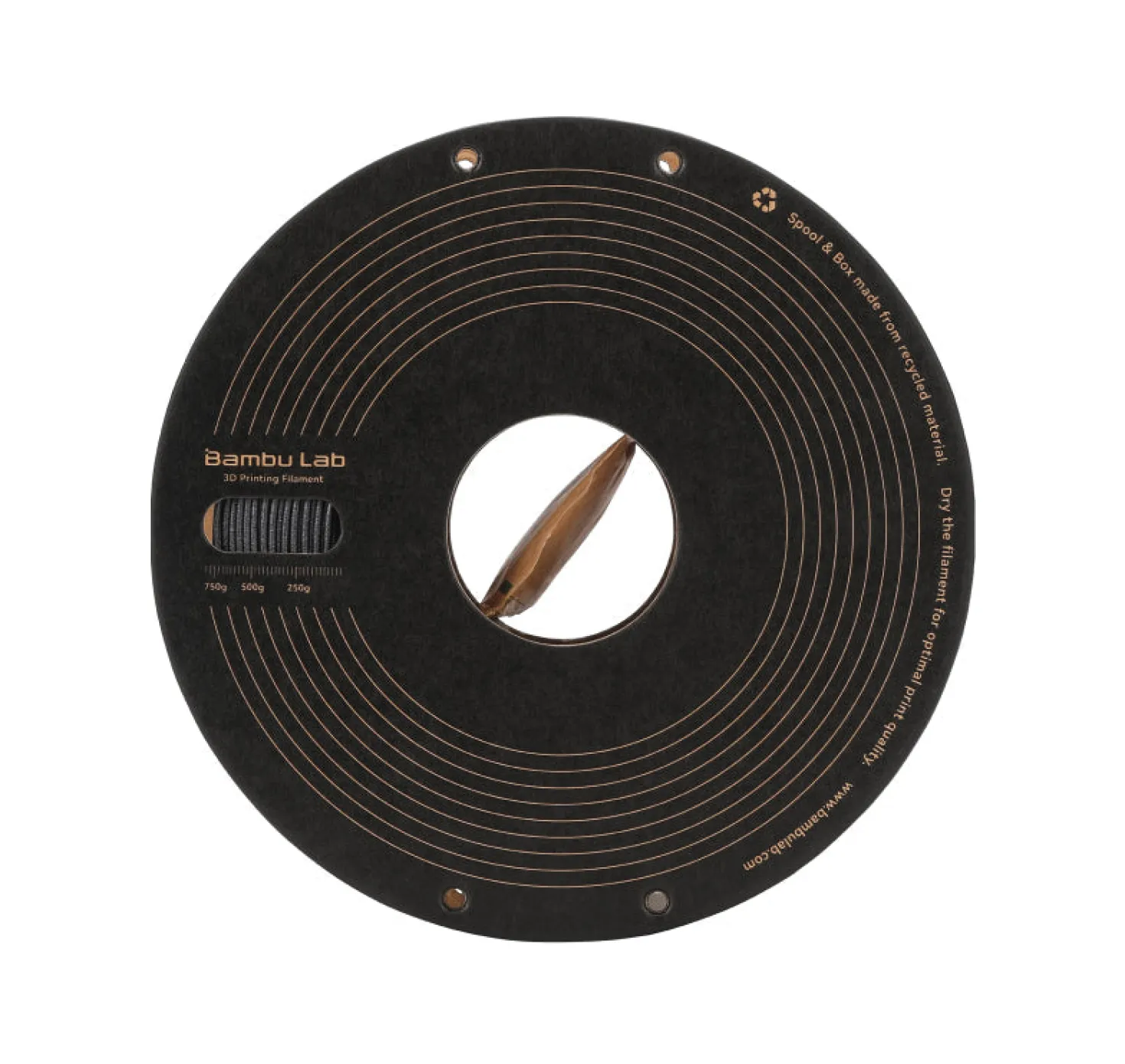 Bambu Lab - PPS-CF - Black - 1.75mm - 750g