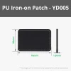 Bambu Lab - Rectangular PU Iron-on Patch - Black to Silver (10pcs)