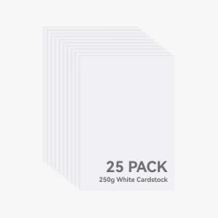 Bambu Lab - White Cardstock (25pcs)