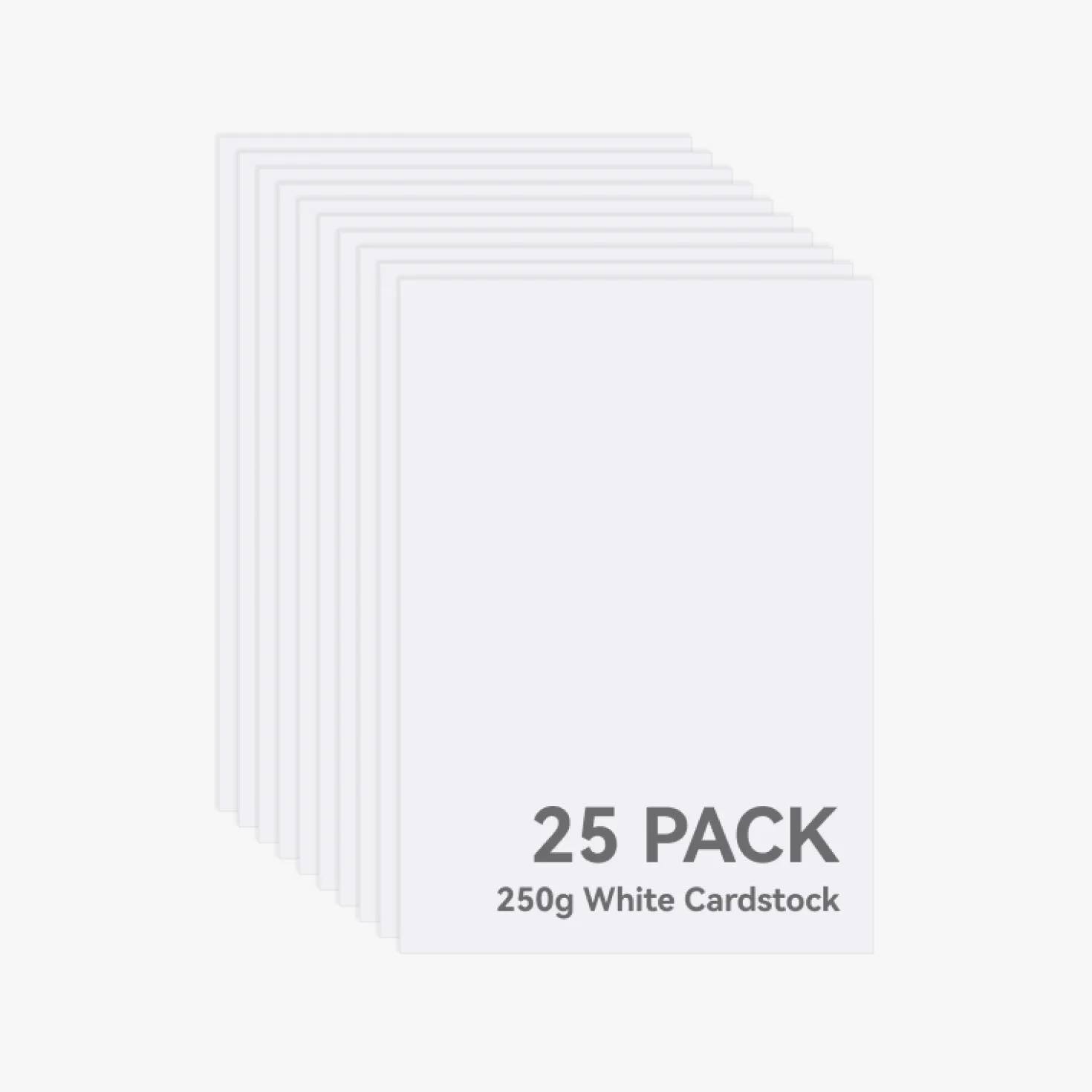 Bambu Lab - White Cardstock (25pcs)
