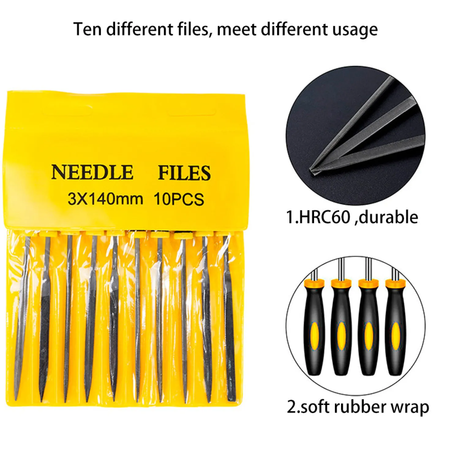 Bearing Steel Assorted Files for your 3D Print