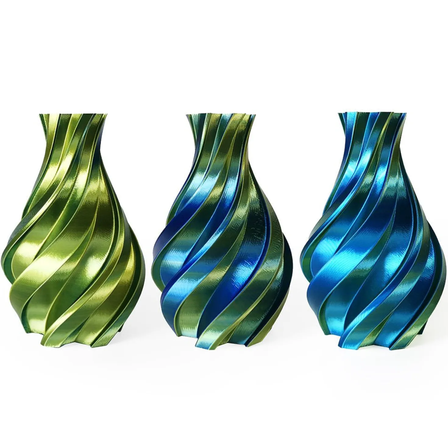 BiColor - PLA Silky - Dark Blue & Gold - 1.75mm - 1kg