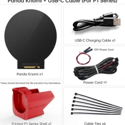 BigTreeTech - Panda Knomi + USB-C Cable - P1 Series