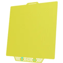 BIQU - Panda Buildplate - CryoGrip Pro - Glacier (Fine Texture) Yellow - P2S, X1/P1/A1 Series - 258x275mm