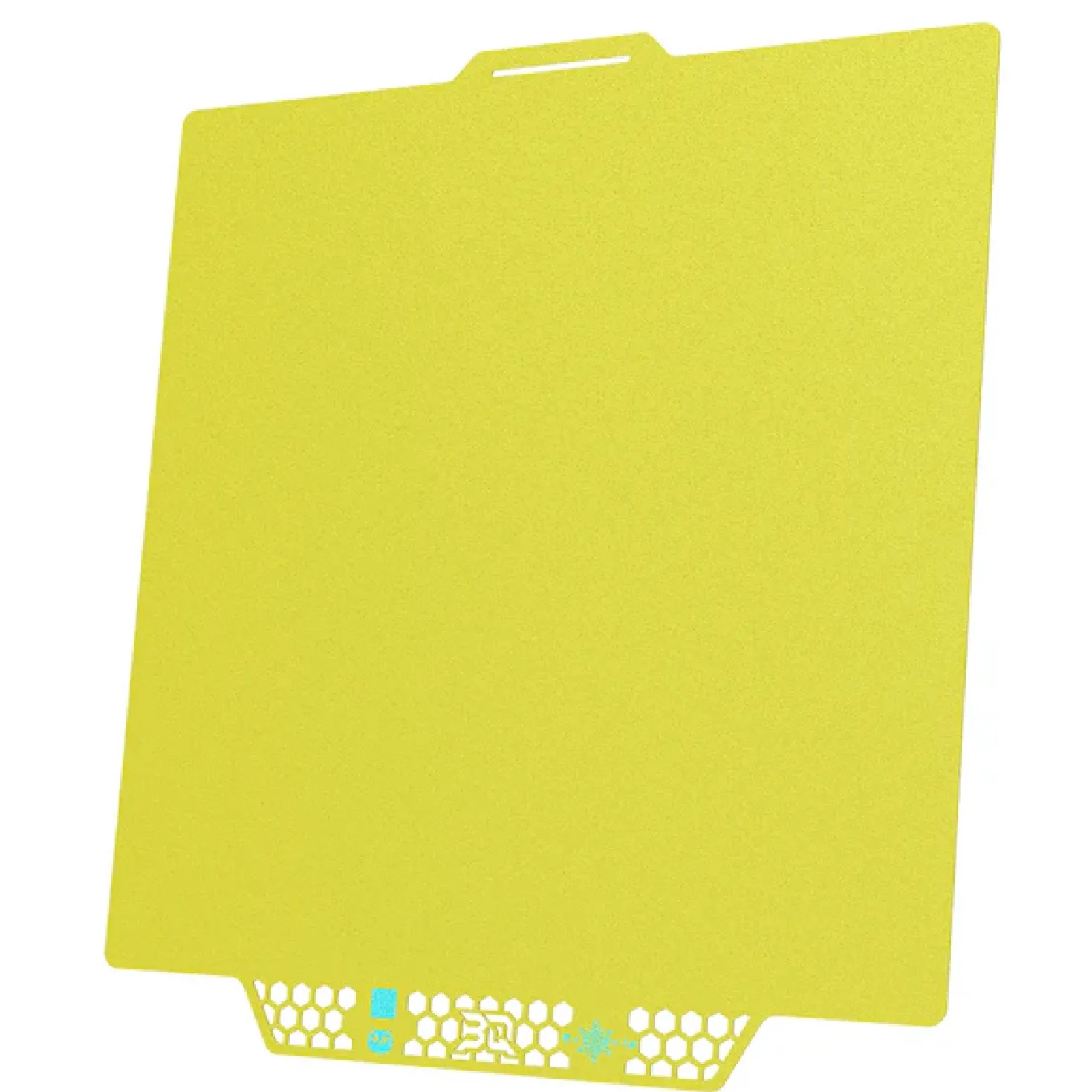 BIQU - Panda Buildplate - CryoGrip Pro - Glacier (Fine Texture) Yellow - P2S, X1/P1/A1 Series - 258x275mm