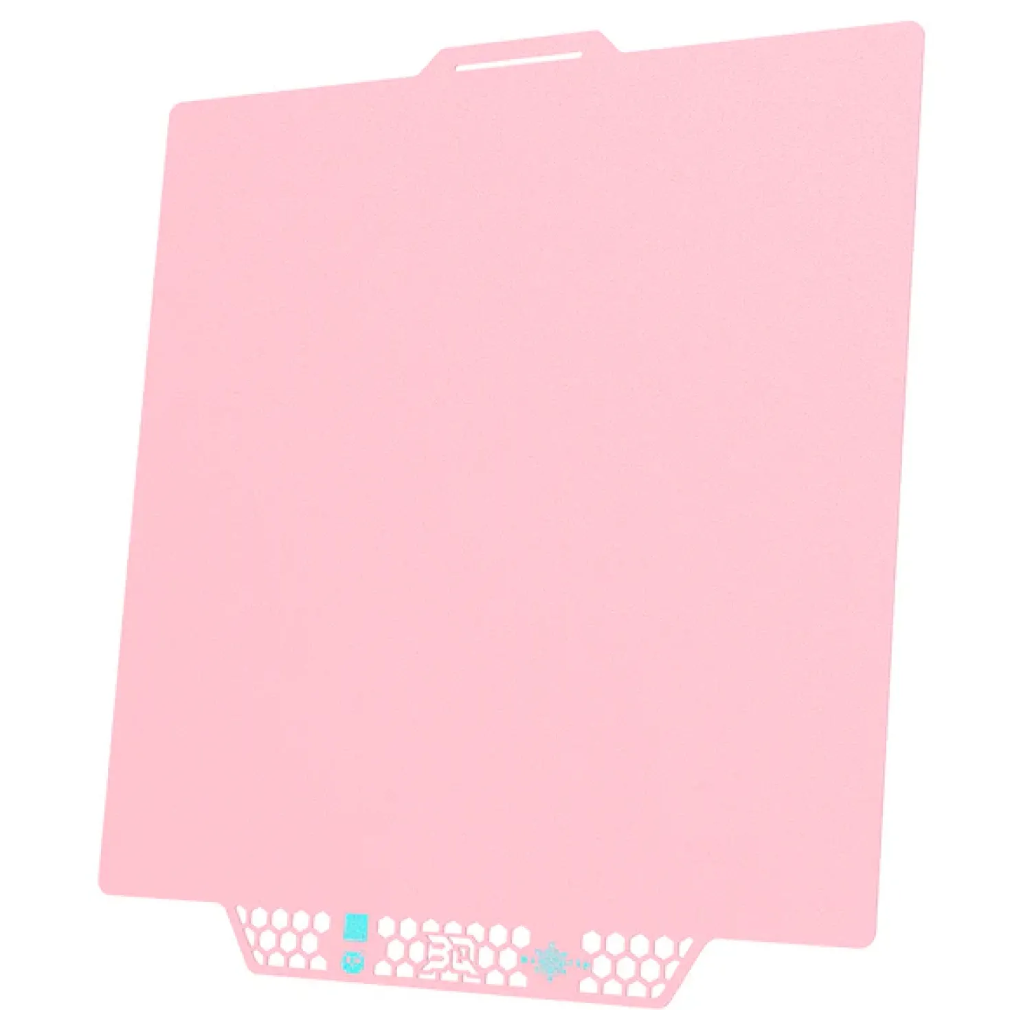 BIQU - Panda Buildplate - CryoGrip Pro - Glacier (Fine Texture) Pink - P2S, X1/P1/A1 Series - 258x275mm