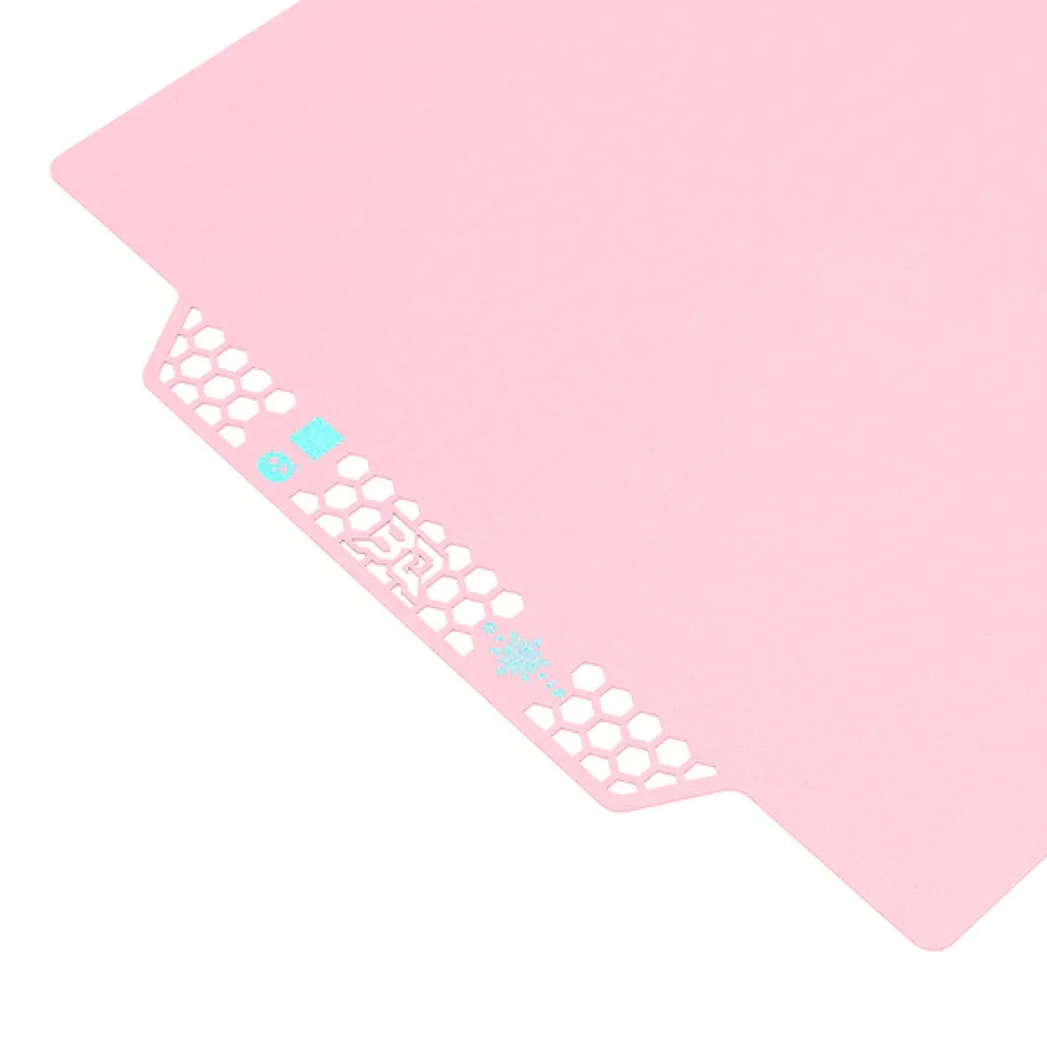 BIQU - Panda Buildplate - CryoGrip Pro - Glacier (Fine Texture) Pink - P2S, X1/P1/A1 Series - 258x275mm