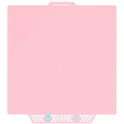 BIQU - Panda Buildplate - CryoGrip Pro - Glacier (Fine Texture) Pink - P2S, X1/P1/A1 Series - 258x275mm