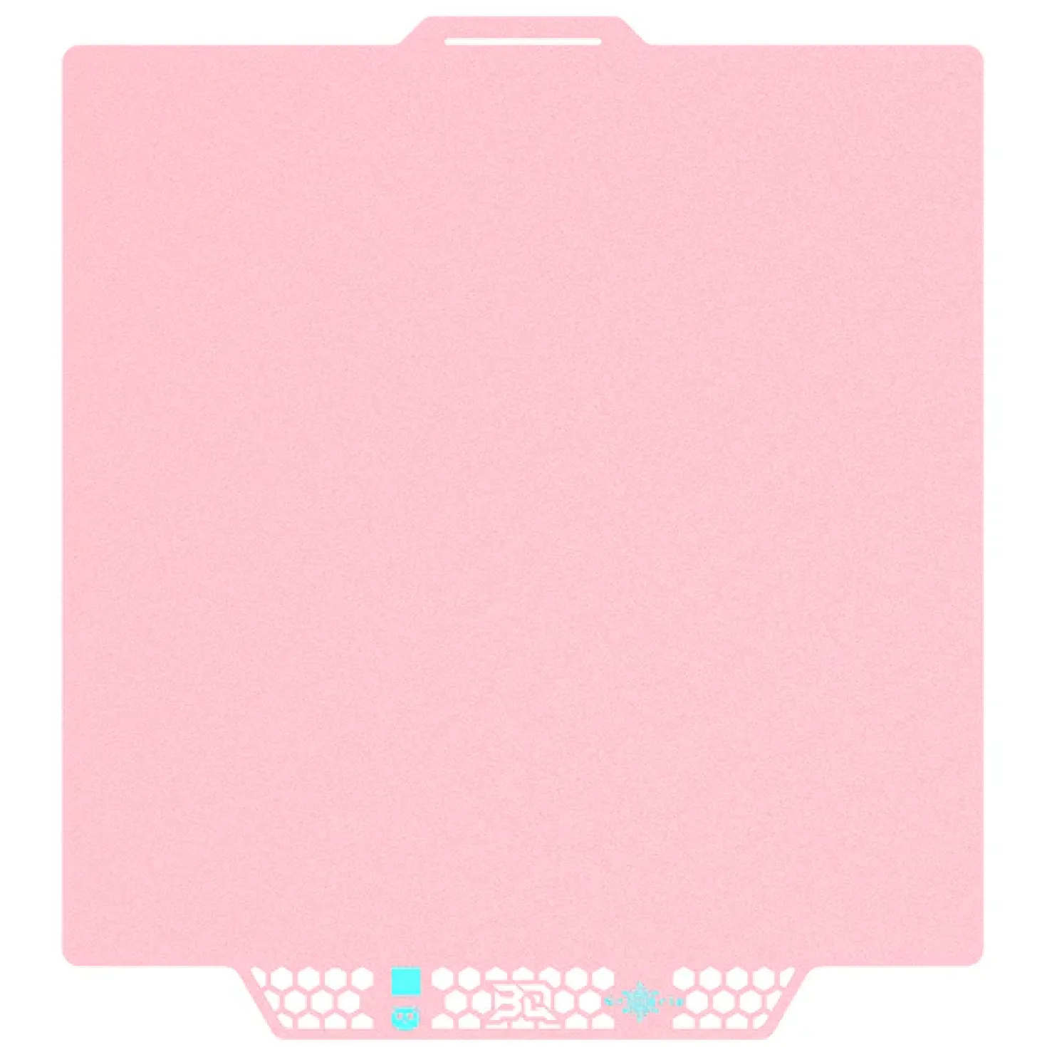 BIQU - Panda Buildplate - CryoGrip Pro - Glacier (Fine Texture) Pink - P2S, X1/P1/A1 Series - 258x275mm