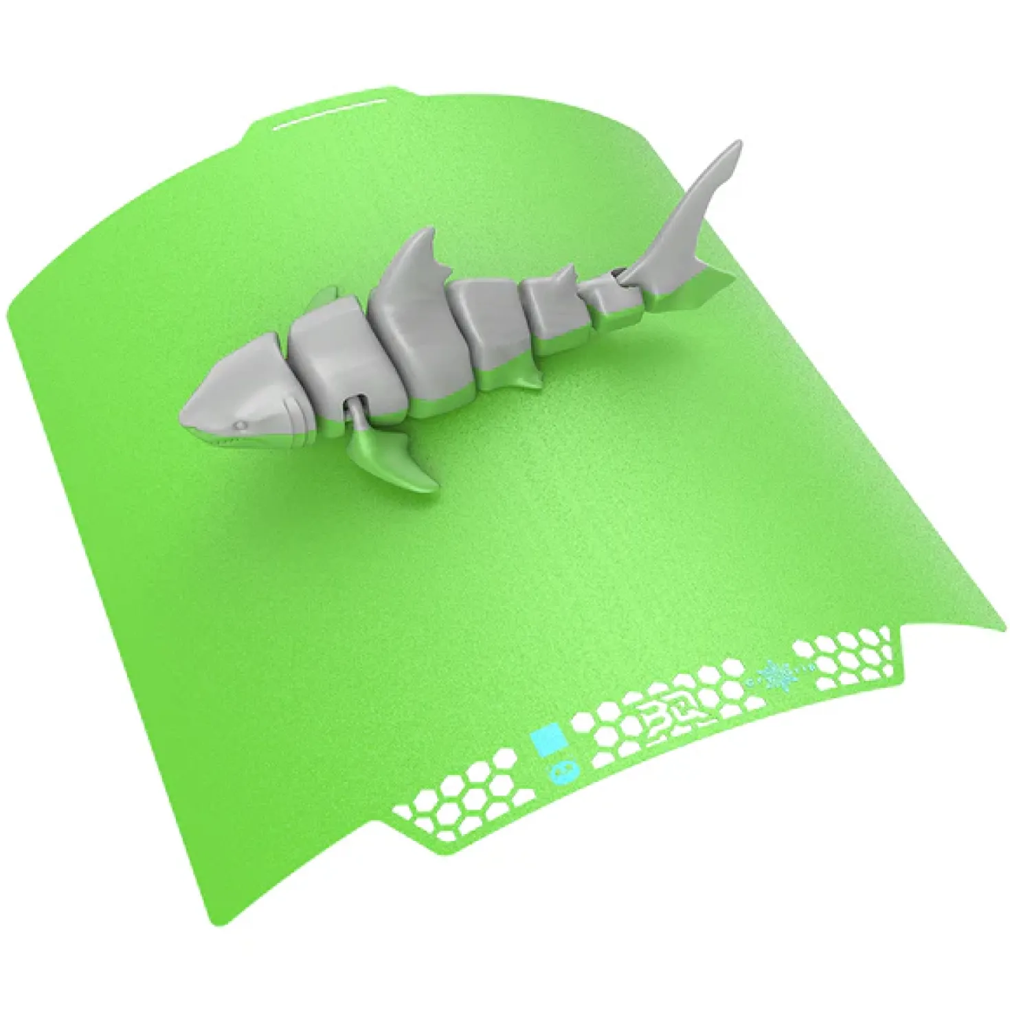 BIQU - Panda Buildplate - CryoGrip Pro - Glacier (Fine Texture) Green - P2S, X1/P1/A1 Series - 258x275mm