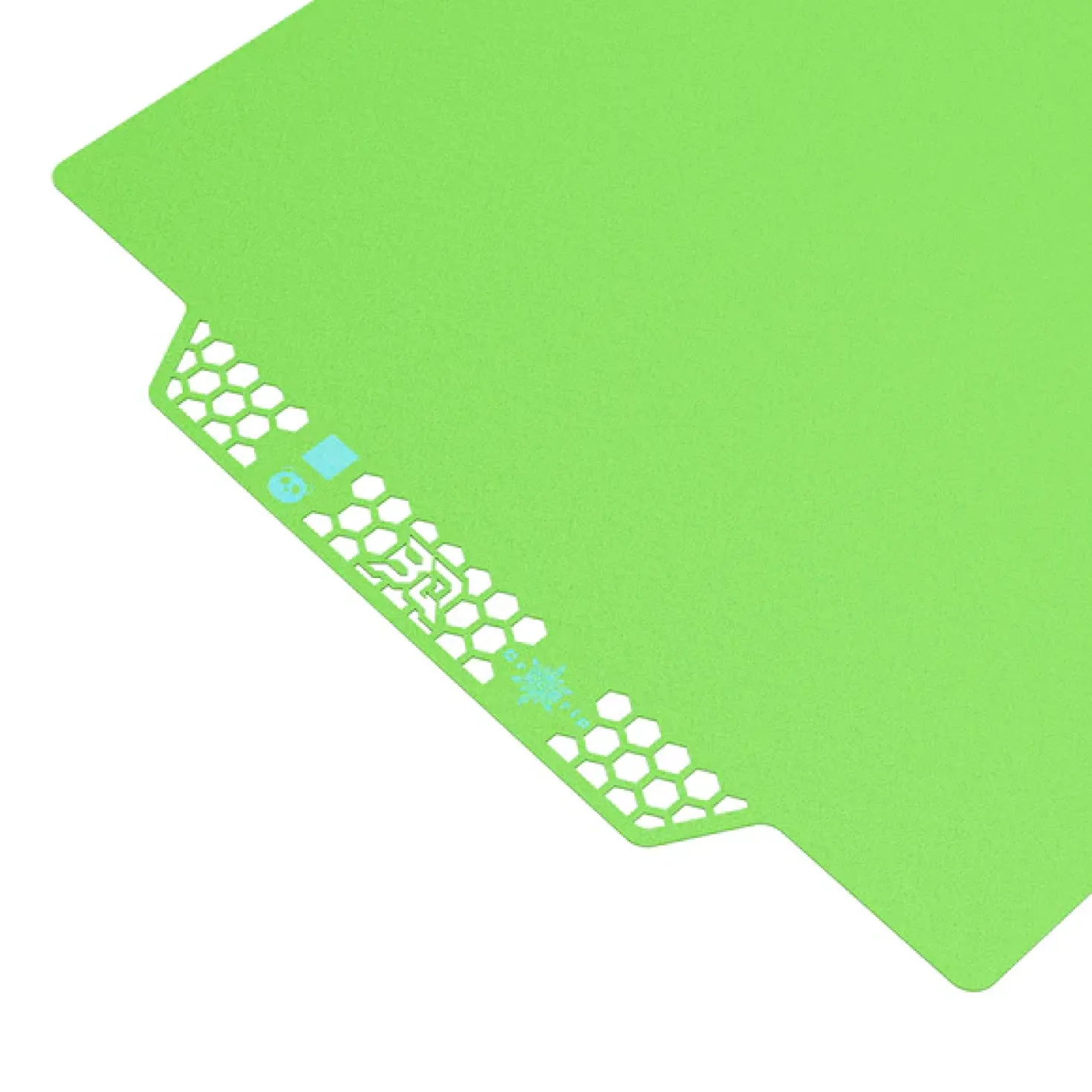 BIQU - Panda Buildplate - CryoGrip Pro - Glacier (Fine Texture) Green - P2S, X1/P1/A1 Series - 258x275mm