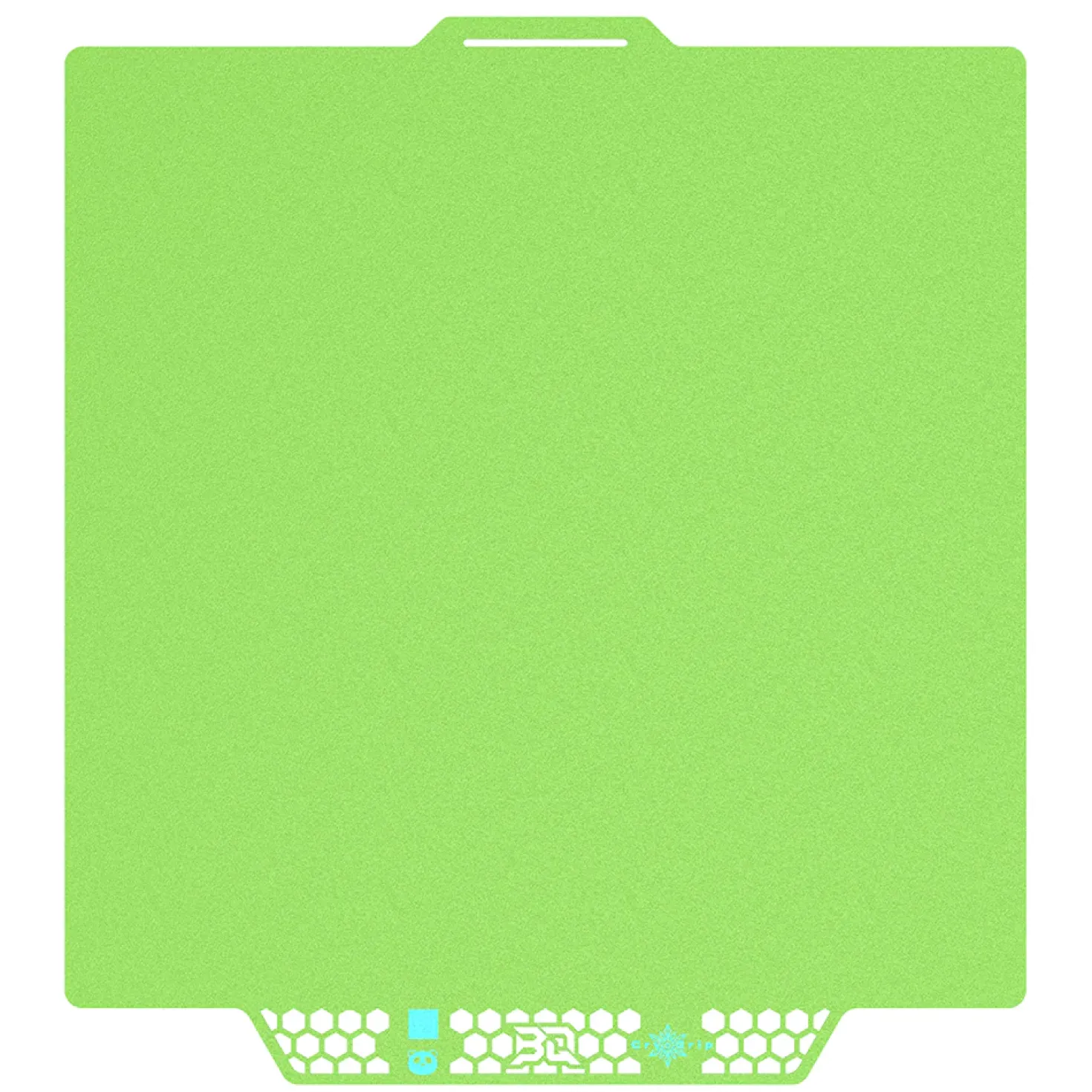 BIQU - Panda Buildplate - CryoGrip Pro - Glacier (Fine Texture) Green - P2S, X1/P1/A1 Series - 258x275mm