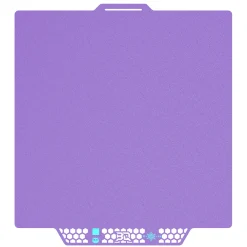 BIQU - Panda Buildplate - CryoGrip Pro - Glacier (Fine Texture) Purple - P2S, X1/P1/A1 Series - 258x275mm