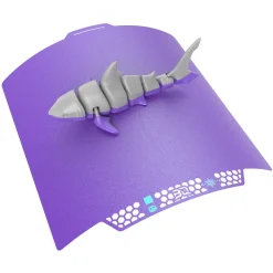 BIQU - Panda Buildplate - CryoGrip Pro - Glacier (Fine Texture) Purple - P2S, X1/P1/A1 Series - 258x275mm