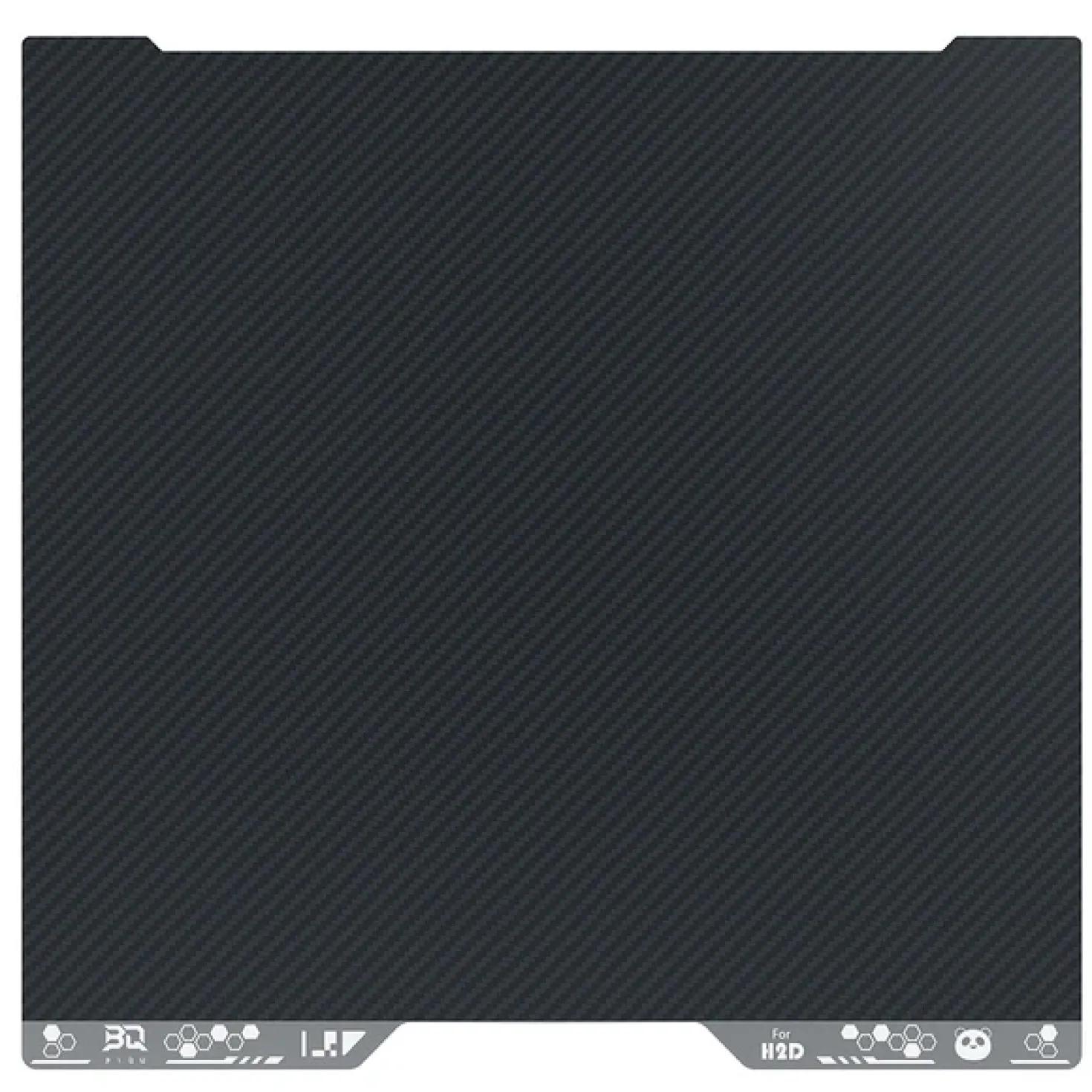 BIQU - Panda Buildplate - PEO+PET Double-Sided Spring Steel Sheet - H2D/H2S