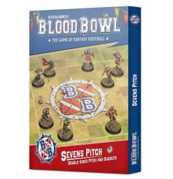 Blood Bowl: Sevens Pitch - Double-sided Pitch and Dugouts