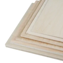 Creality 3D - Basswood Plywood Sheet - 300x300x3mm - 10 pcs - Laser Engraver