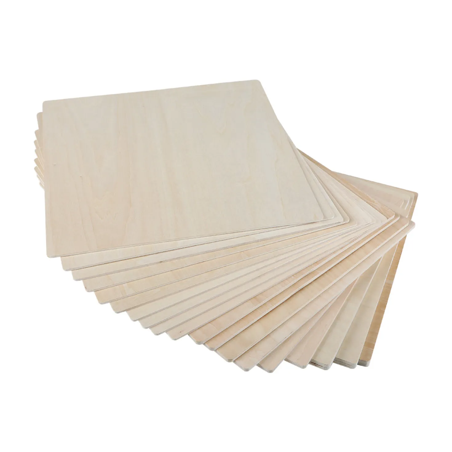 Creality 3D - Basswood Plywood Sheet - 300x300x3mm - 10 pcs - Laser Engraver