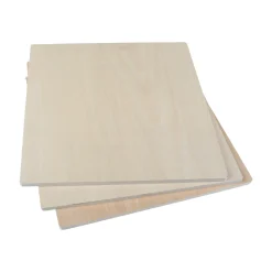 Creality 3D - Basswood Plywood Sheet - 300x300x10mm - 3 pcs - Laser Engraver