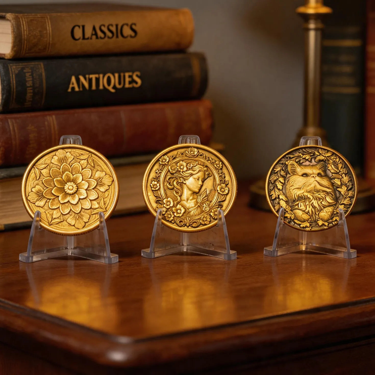 Creality 3D - Blank Brass Coins - 6pcs
