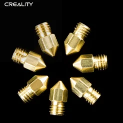 Creality 3D - Brass Nozzle - 0.6mm - 5 pcs - Ender-3,5,6 Series, Cr-10 Series