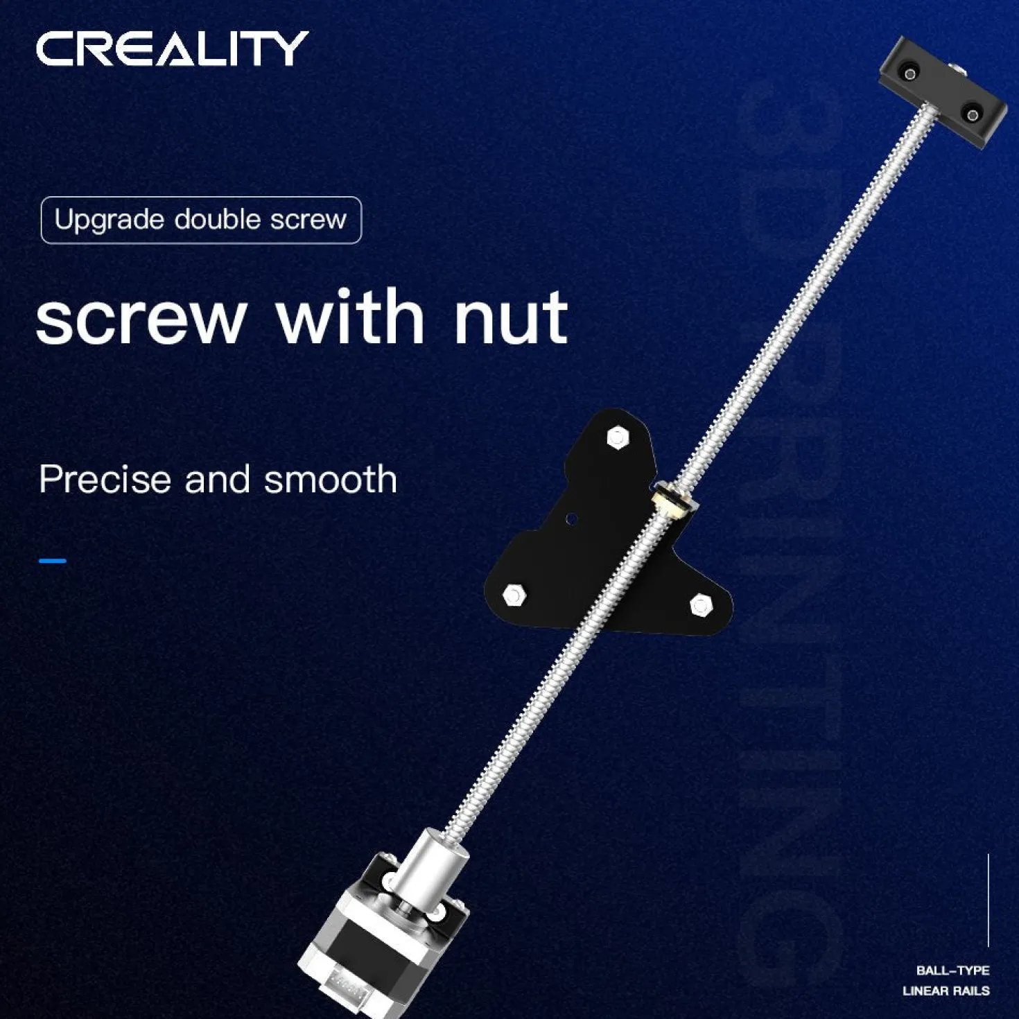 Creality 3D - Dual Screw Rod Upgrade Kit Double Screw Stepper Motor - Ex. Ender 3 V2