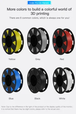Creality 3D - Ender PLA - Black - 1.75mm - 1kg
