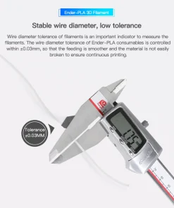 Creality 3D - Ender PLA - Black - 1.75mm - 1kg