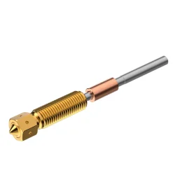 Creality 3D - Genuine E3D Brass High Flow Nozzle Assembly - 0.4mm