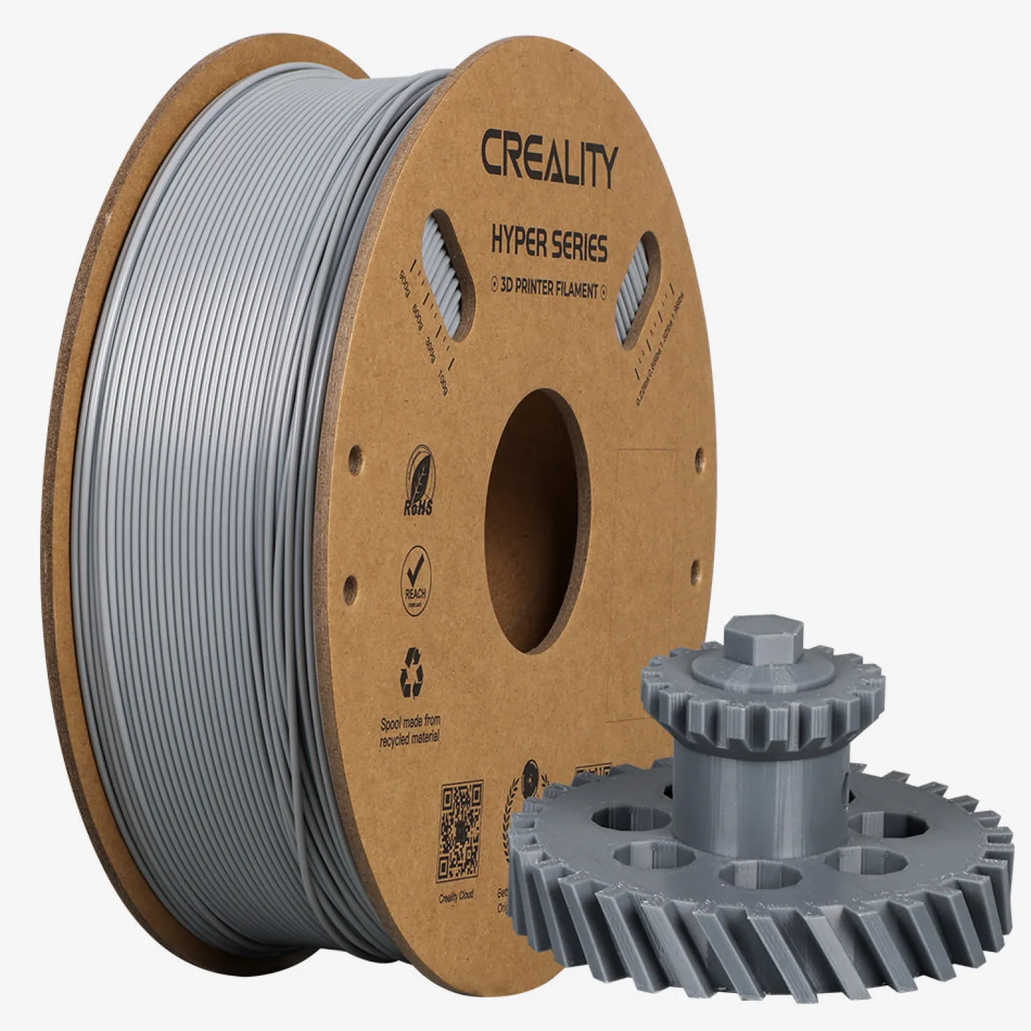 Creality 3D - Hyper Speed - ABS - Grey - 1.75mm - 1kg